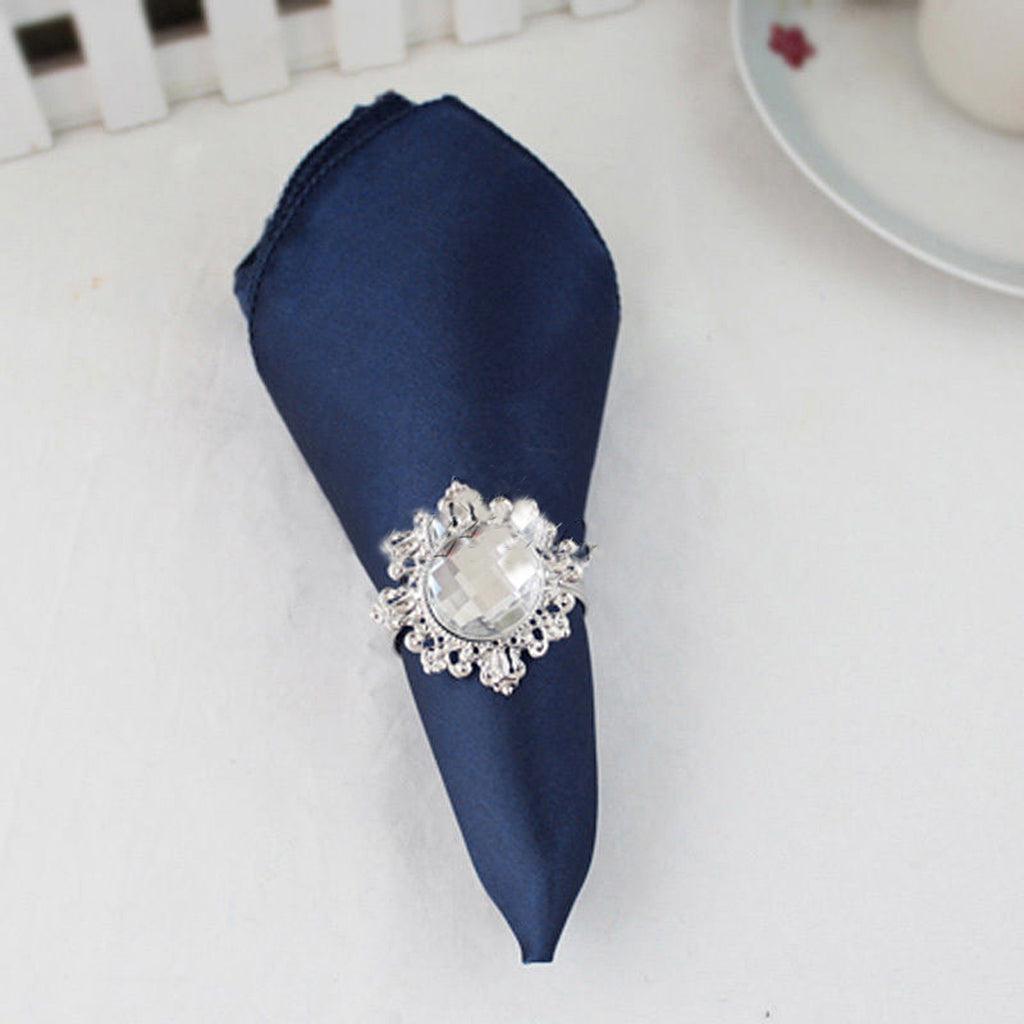 Maxbell 10x Polyester Napkin Pocket Handkerchief Square Wedding Party Tableware 05