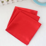 Maxbell 10x Polyester Napkin Pocket Handkerchief Square Wedding Party Tableware 09