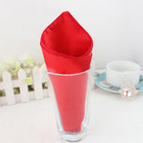 Maxbell 10x Polyester Napkin Pocket Handkerchief Square Wedding Party Tableware 09