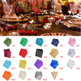 Maxbell 10x Polyester Napkin Pocket Handkerchief Square Wedding Party Tableware 02