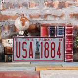 Maxbell 15x30cm Digital License Plates Vintage Metal Sign Tin Poster Pub Bar Shop 64