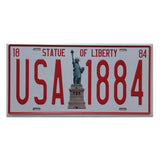 Maxbell 15x30cm Digital License Plates Vintage Metal Sign Tin Poster Pub Bar Shop 64