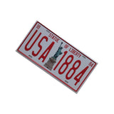 Maxbell 15x30cm Digital License Plates Vintage Metal Sign Tin Poster Pub Bar Shop 64