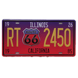 Maxbell 15x30cm Digital License Plates Vintage Metal Sign Tin Poster Pub Bar Shop 65