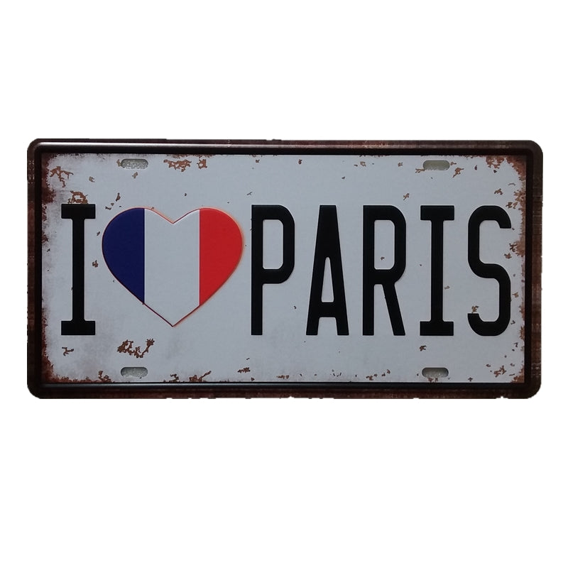Maxbell 15x30cm Vintage Metal Tin Sign Plaque Wall Art Poster Cafe Bar Pub Plate #14