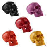 Maxbell Resin Replica Art Human Skull Model Medical Party Horror Bar Prop Decor BLK