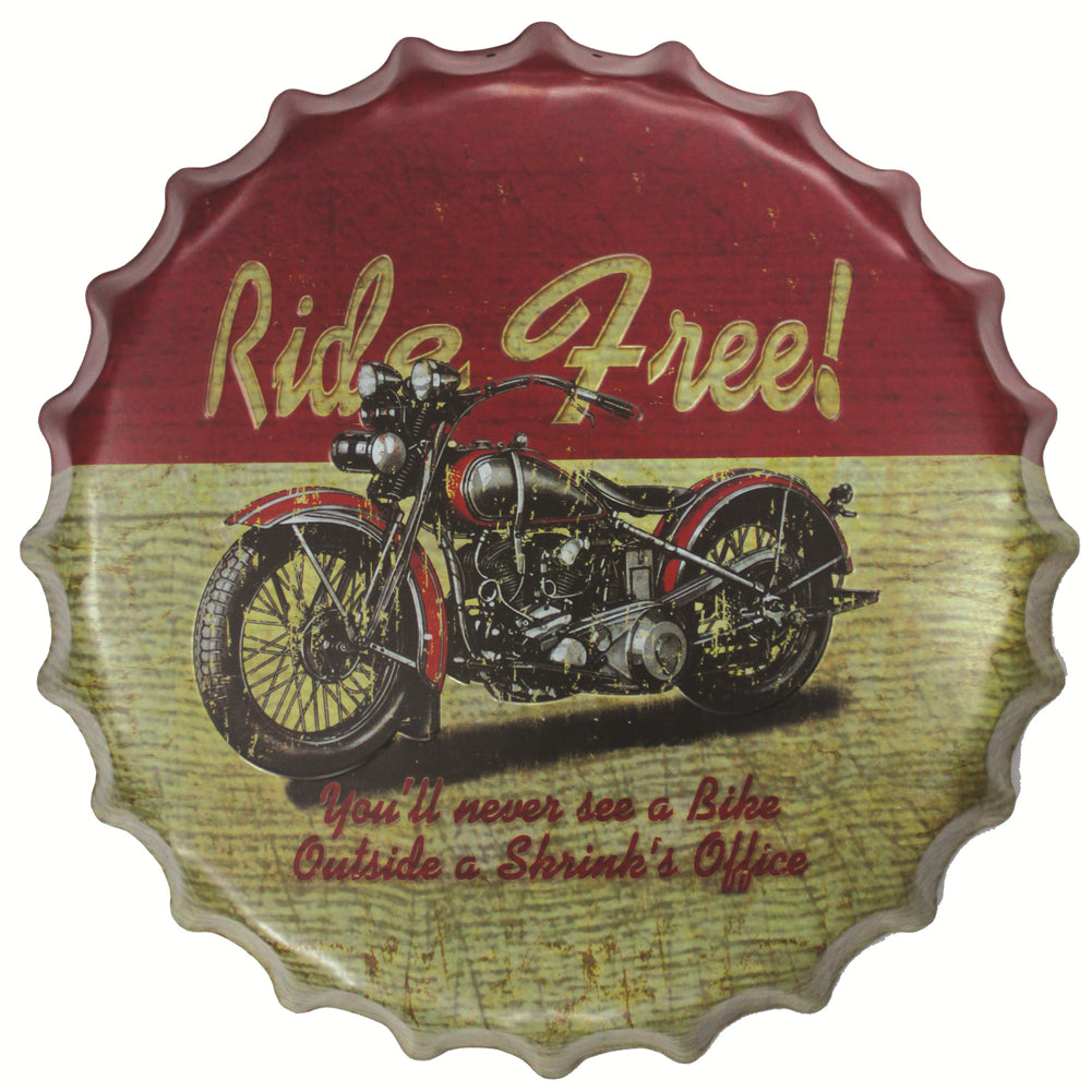 Maxbell Vintage Metal Tin Sign Plaque Wall Art Poster Cafe Bar Pub Bottle Cap 29