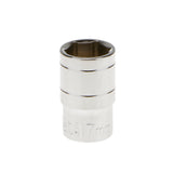 Maxbell 17mm Short 1/2" Drive Socket Metric Hexagonal Chrome Winding Vanadium Part