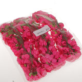 Maxbell 144x Artificial Flower DIY Paper Azalea Plant Floral Banquet Decor Rose Red