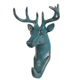 Maxbell Decorative Deer Head Wall Mount Hanger Resin Coat Hat Hook Rustic Bronze