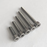 Maxbell 10Pcs Durable M3x8 Titanium DIN912 Hexagon Socket Cap Head Bolts Screw