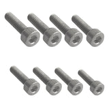 Maxbell 10Pcs Durable M3x8 Titanium DIN912 Hexagon Socket Cap Head Bolts Screw