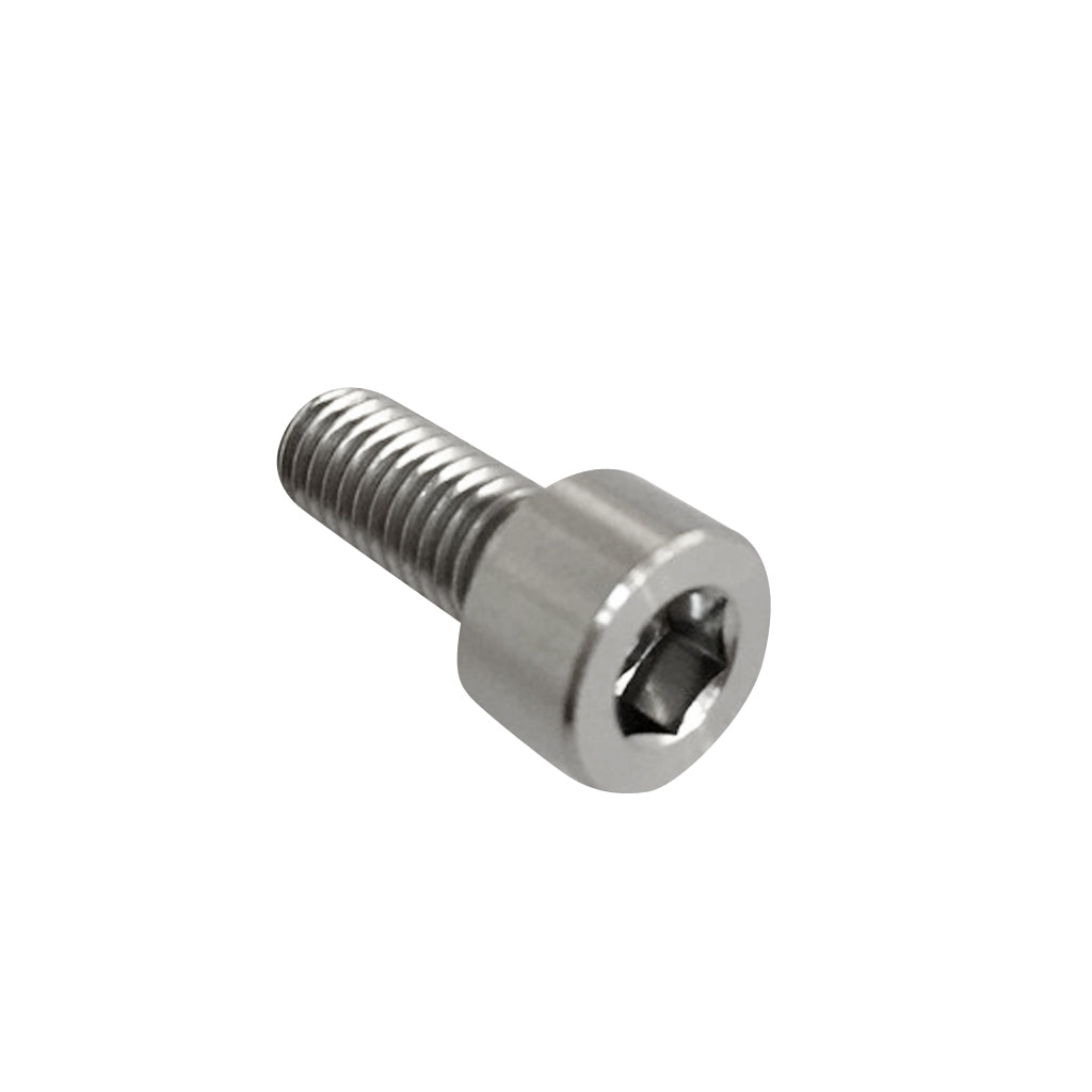 Maxbell 5pcs M6*15 Titanium Alloy GR5 TC4 Hexagon Cap Head Socket Allen Key Screws