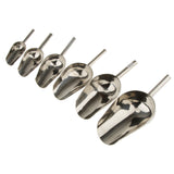 Maxbell Stainless Steel Ice Scoop Shovel Sweets Buffet Flour Candy Measure Tools 11"