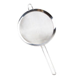 Maxbell 10cm Stainless Steel Mesh Oil Skimmer Soup Strainer Flour Colander Sifter