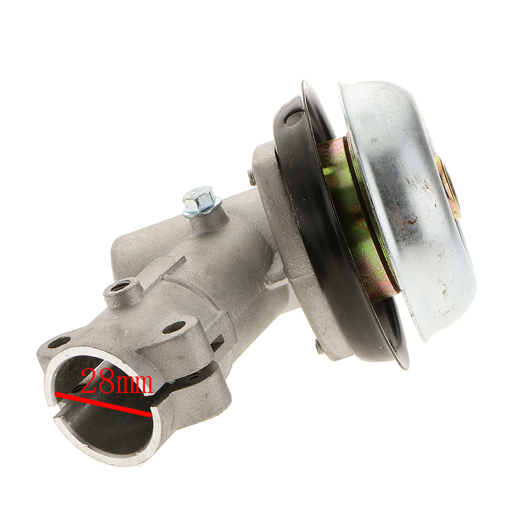 Maxbell 7 Spline 28mm Gearbox Gear Head Gearhead for Lawn Mower Trimmer Brush Cutter