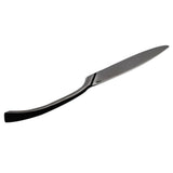 Maxbell Matte Black Stainless Steel Cutlery Dining Table Dinner Knife Tableware