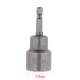 Maxbell 1/4" 19mm Drill Bit Socket Magnetic Nut Driver Set Adapter Hex Shank Tool