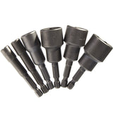 Maxbell 1/4" 19mm Drill Bit Socket Magnetic Nut Driver Set Adapter Hex Shank Tool