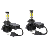 Maxbell 2 Pieces Car LED COB Headlight Fog Work Light Lamp Indicator DRL H7