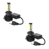 Maxbell 2 Pieces Car LED COB Headlight Fog Work Light Lamp Indicator DRL H7