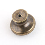 Maxbell Antique Brass Cabinet Drawer Round Pulls Cupboard Bin Knob Handle  Number 4