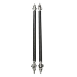 Maxbell Car Adjustable Front Bumper Lip Splitter Rod Support Bar 20CM Black