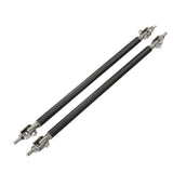 Maxbell Car Adjustable Front Bumper Lip Splitter Rod Support Bar 20CM Black