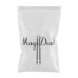 Maxbell Car Adjustable Front Bumper Lip Splitter Rod Support Bar 20CM Black
