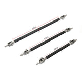 Maxbell Car Adjustable Front Bumper Lip Splitter Rod Support Bar 20CM Black
