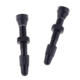 Maxbell 1 Pair Bike Bicycle Presta Valve Stem Tubeless French Valves Stems Black
