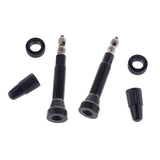 Maxbell 1 Pair Bike Bicycle Presta Valve Stem Tubeless French Valves Stems Black