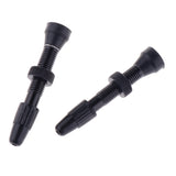 Maxbell 1 Pair Bike Bicycle Presta Valve Stem Tubeless French Valves Stems Black