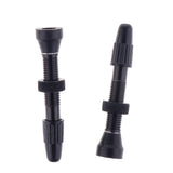 Maxbell 1 Pair Bike Bicycle Presta Valve Stem Tubeless French Valves Stems Black