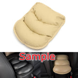 Maxbell Universal Auto ArmRest Pad Topping Console Storage Box Cover Cushion Yellow