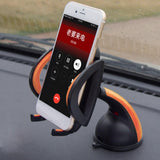 Maxbell Universal Car Rotating Windscreen Phone Holder Dashboard Bracket Orange