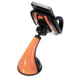 Maxbell Universal Car Rotating Windscreen Phone Holder Dashboard Bracket Orange