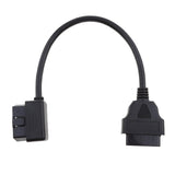 Maxbell OBD2 16-Pin Male to Female Extension Cable Connector Plug Wire 0.3m 0.98ft