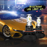 Maxbell 2X 50W 6000K 8000LM LED Headlight Bulbs Driving Headlamp Conversion Kit H13