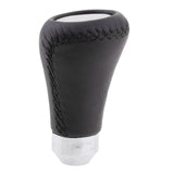 Maxbell 5-Speed Leather Manual Car Gear Shifter Lever Shift Stick Knob Head Black