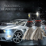 Maxbell 2X 60W 360 Beam Headlight Bulb Headlamp Conversion Kit 6000K 6400LM 9007