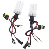 Maxbell 2 Pieces 12V 35W HID Headlight Xenon Light Bulb Conversion Kits H11 6000K