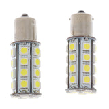 Maxbell 2 Pieces Car BA15S 1157 5050SMD 30LED Dual Intensity Tail Brake Light White