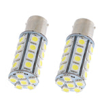 Maxbell 2 Pieces Car BA15S 1157 5050SMD 30LED Dual Intensity Tail Brake Light White