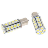 Maxbell 2 Pieces Car BA15S 1157 5050SMD 30LED Dual Intensity Tail Brake Light White