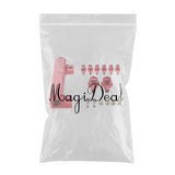 Maxbell Car 6 Port Vacuum Intake Manifold Wastegate Turbo 1/8 NPT Boost Kits Red