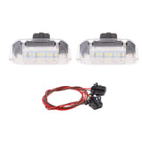 Maxbell 2x 3528-SMD 18LED Side Door Courtesy Lights For VW Golf EOS Jetta Passat CC