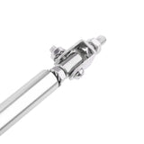 Maxbell 1 Pair Car Adjustable Front Bumper Lip Splitter Rods Support Bar 20CM Silver