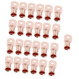 Maxbell 3/8"  Battery Cable Lugs Tinned Copper Terminals 84-437 AWG 0.46inch
