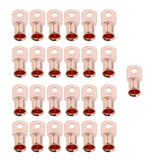 Maxbell 3/8"  Battery Cable Lugs Tinned Copper Terminals 84-437 AWG 0.46inch